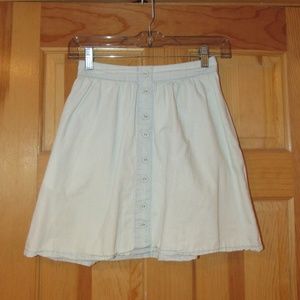 Mossimo Pale Blue Skirt